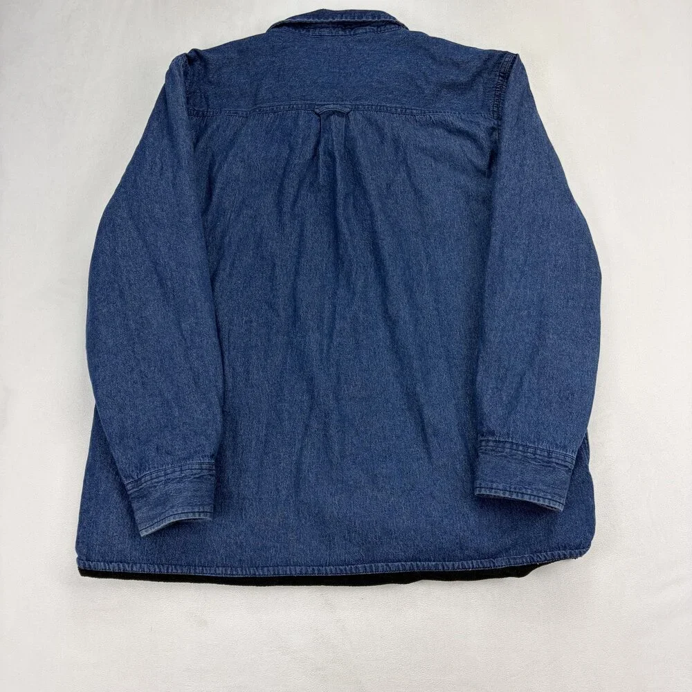Canyon‎ Guide Outfitters Lined Denim Jean Jacket XL